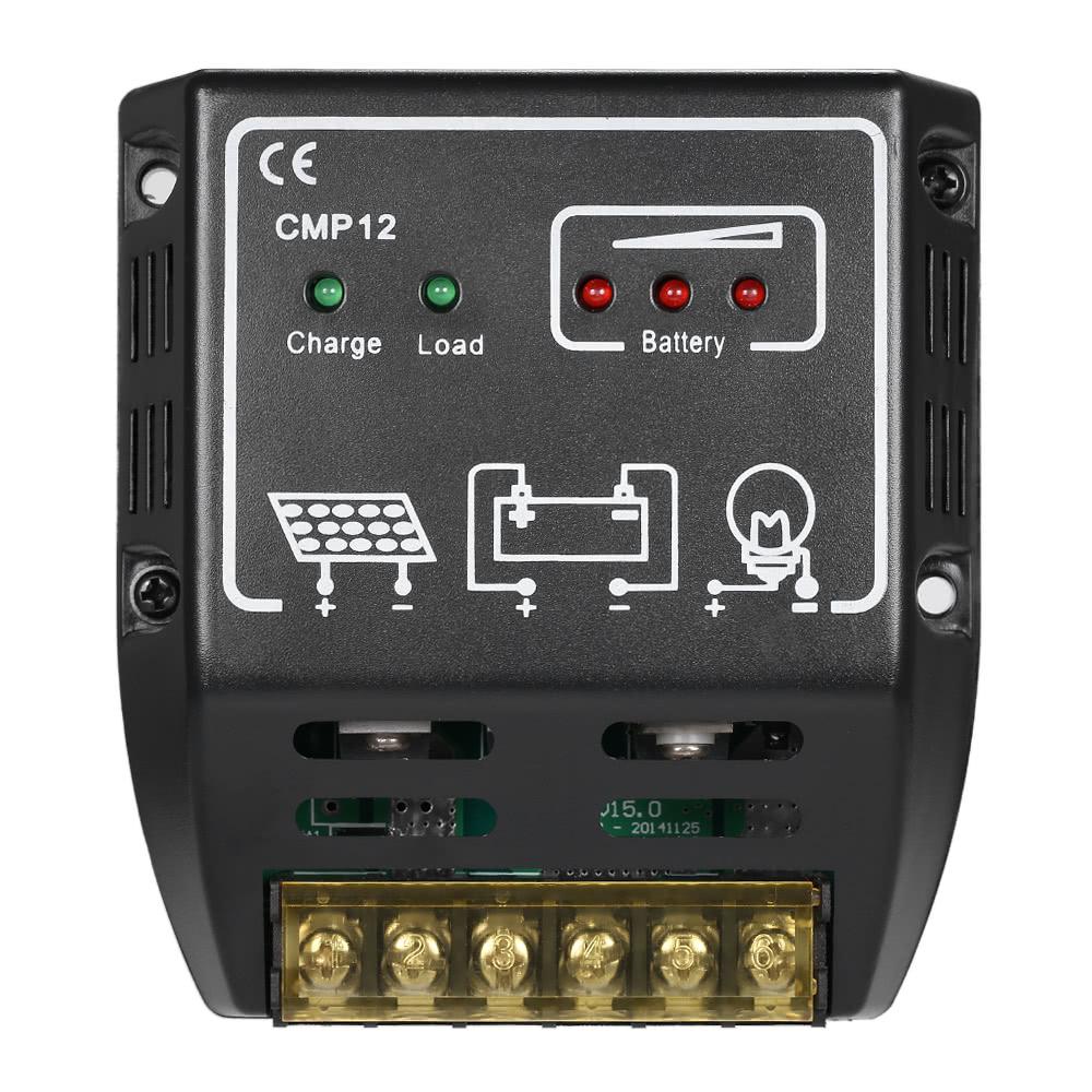 Solar Charge Controller Charging Regulator for Solar Panel Battery Overload Protection