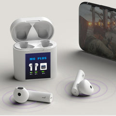 True Bluetooth Wireless Earbuds 5.0 with Temperature Detector