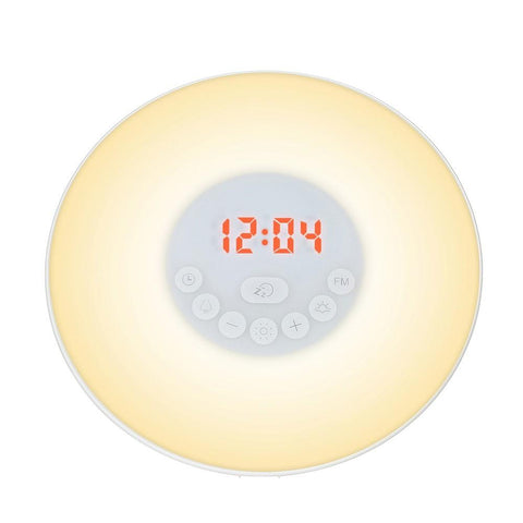 Wake Up Light Alarm Clock Sunrise/Sunset Simulation Digital Clock
