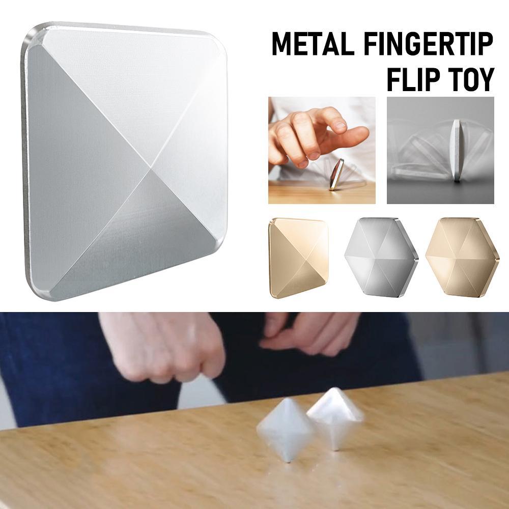 Flip Desk Toy Kinetic Skill Toys Decompression Artifact Finger Flipper Stick Fidget Spinner