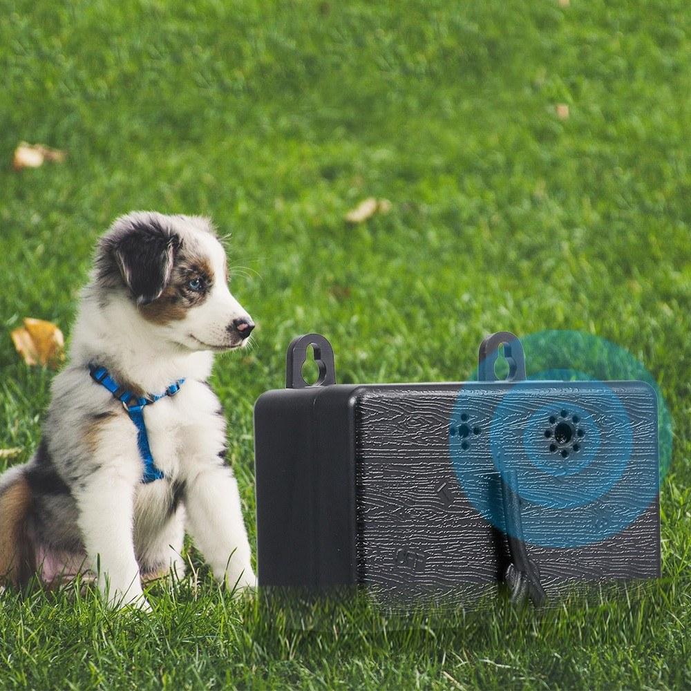 Outdoor Dog Bark Controller 50ft Ultrasonic Sound Anti Barking Device Waterproof