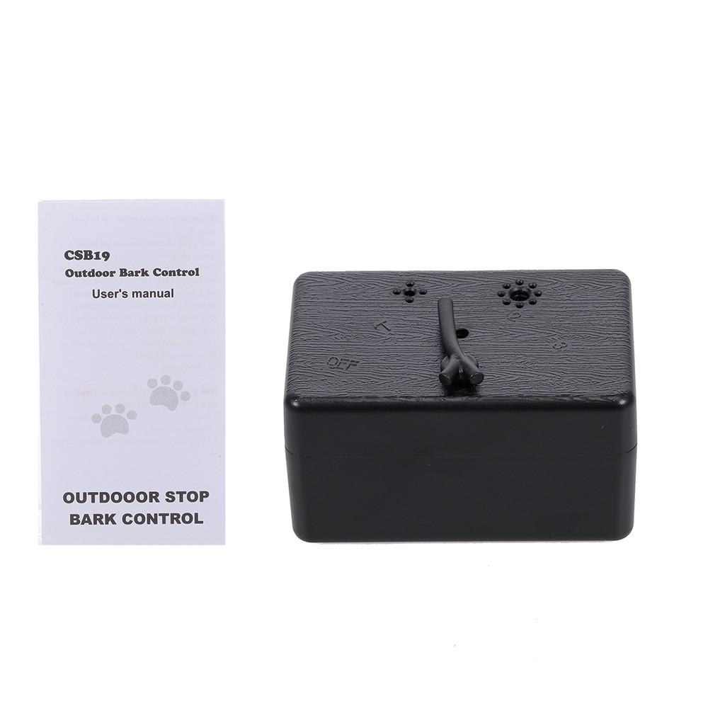 Outdoor Dog Bark Controller 50ft Ultrasonic Sound Anti Barking Device Waterproof