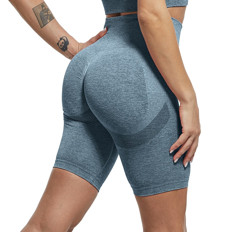 Sexy Women Leggings Bubble Butt Push Up Fitness Shirt Slim High Waist