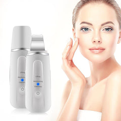 Blackhead Wrinkles Remover Vibration Massage Machine Deep Facial Cleansing Ultrasound Skin Scrubber