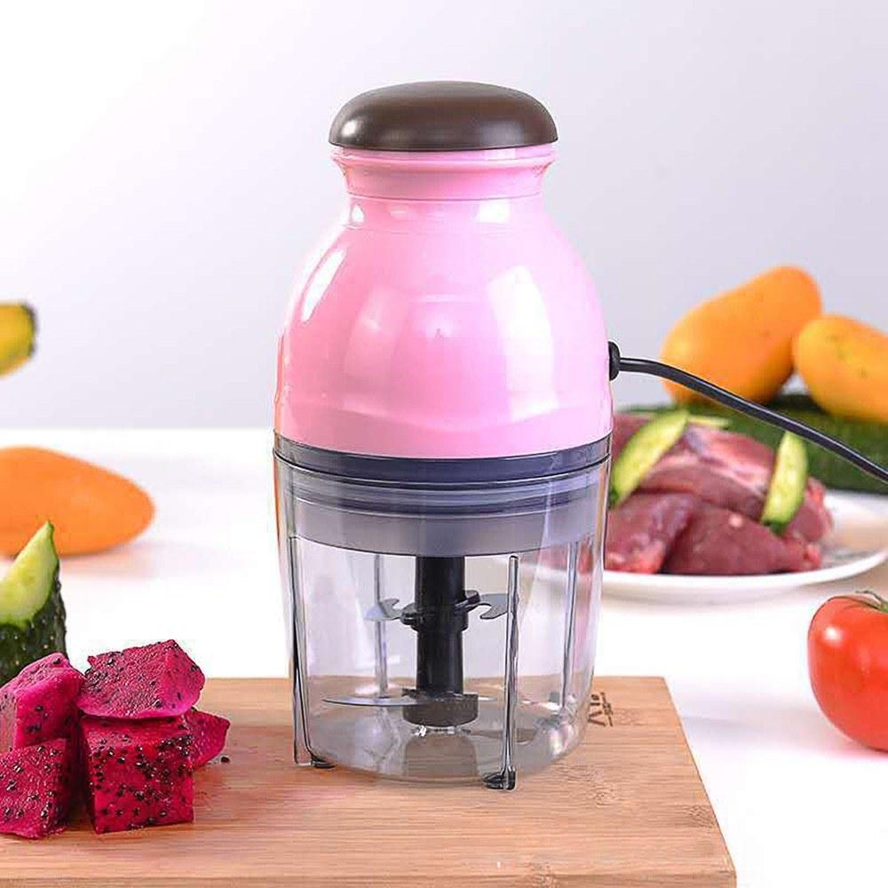 Portable Mini Meat Grinder 600ML Electric Vegetable Fruit Blender