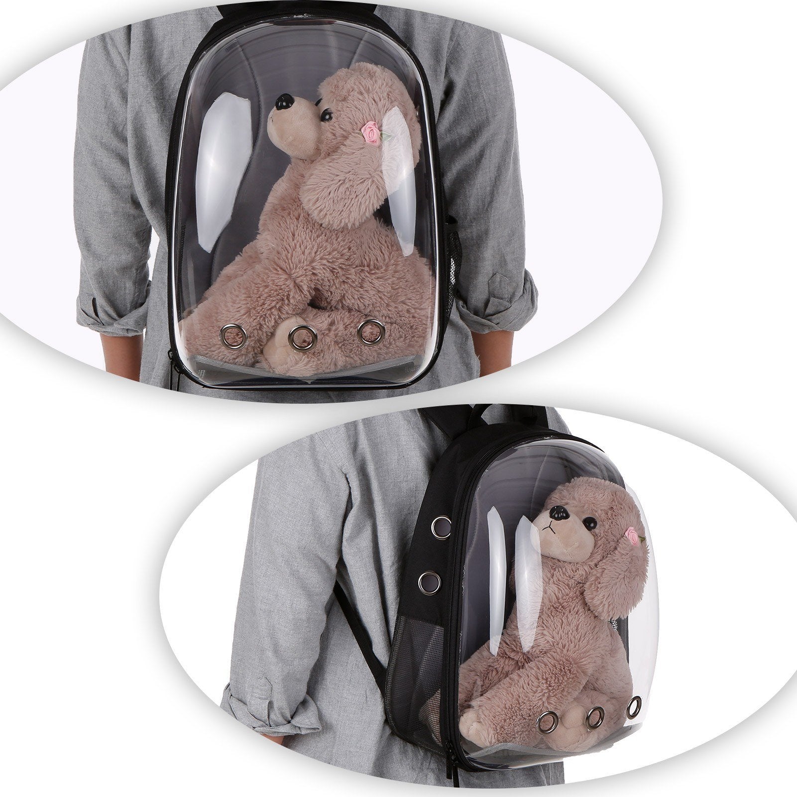 Cat Backpack Carrier Bubble Bag Small Dog Backpack Carrier