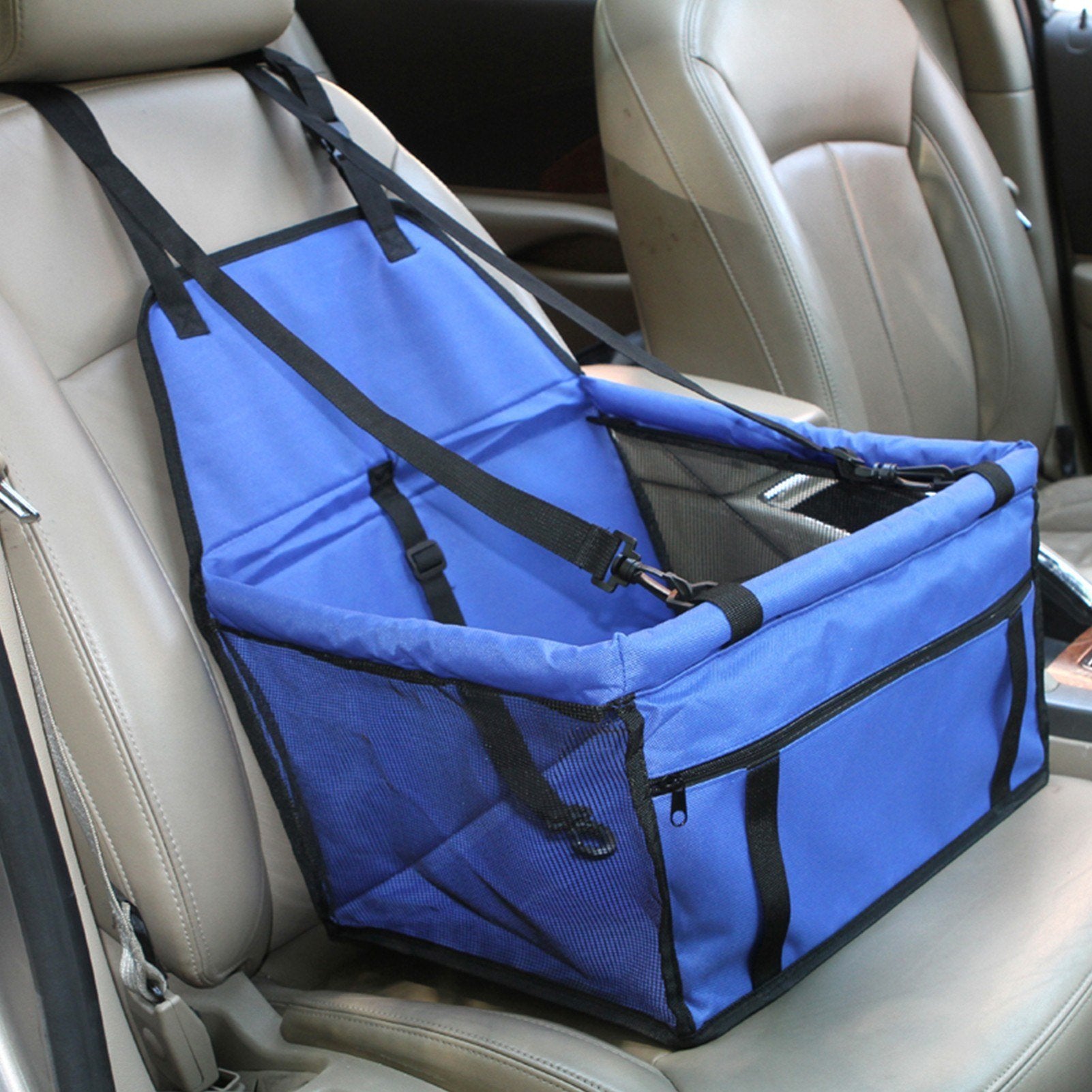 Dog Car Seat Booster with Seat Belt