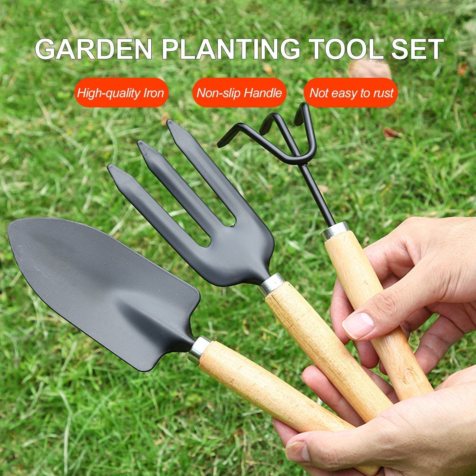 3PCs Garden Planting Tool Set