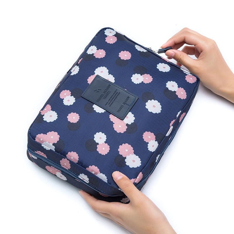 Printing Makeup Bags With Multicolor Pattern Women Cosmetic bag Case Make Up Organizer Toiletry Storage Travel Wash Pouch