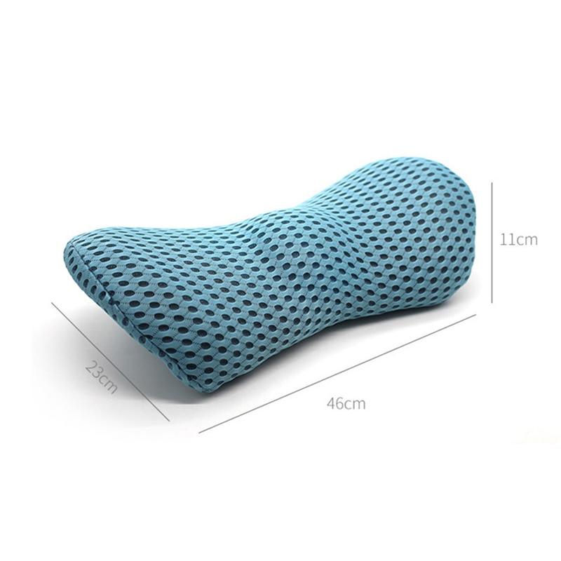 Lumbar Memory foam Pillow for Side Sleepers Pregnancy Relieve Hip Tailbone Pain Sciatica Chair Car Back Support Cushion