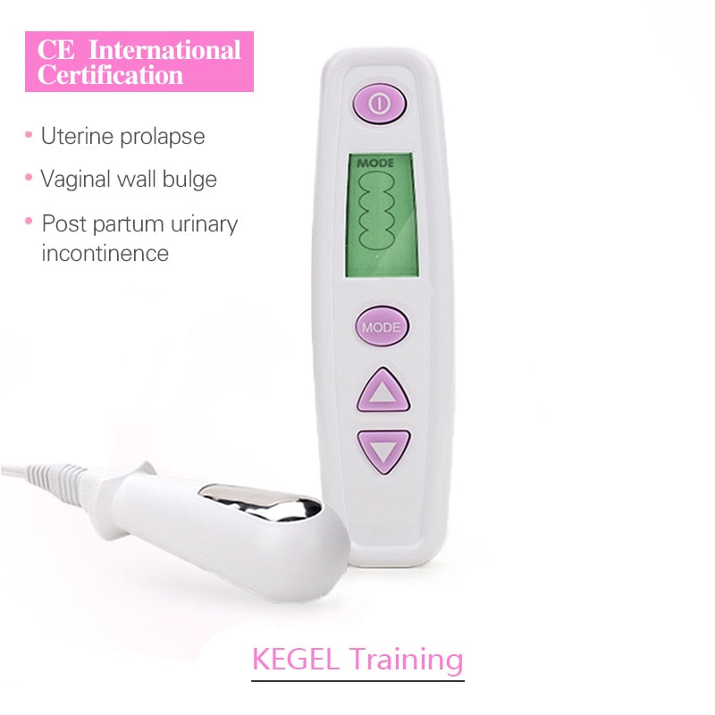 TENS EMS Electric Pelvic Floor Muscle Stimulator Vaginal Trainer Kegel Exerciser Incontinence Therapy Vagina Tightening Women 220V