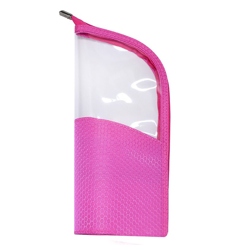 Makeup Brush Bag Travel Toiletry Case Zipper Beauty Pouch Organizer Holder Dustproof for Women and Girls