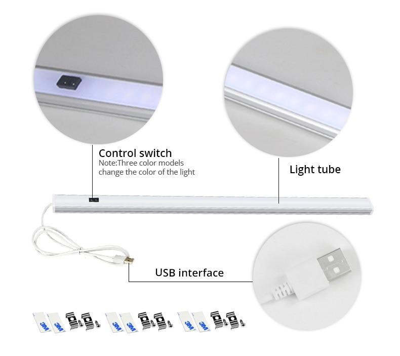Smart Hand Sweep Sensor LED Lamp High Brightness Backlight