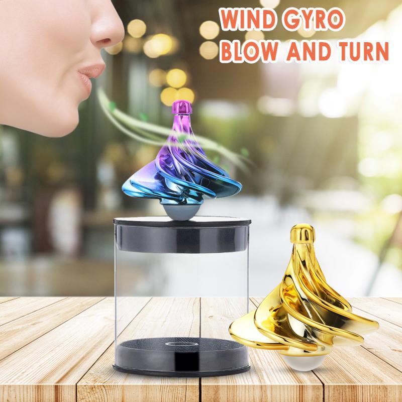 Metal Magic Wind Fidget Spinning Portable Stress Relief Toy
