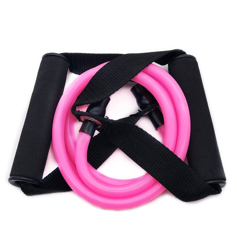 120cm Elastic Resistance Bands Yoga Pull Rope Fitness Workout Sports Rubber Tensile Expander Gum Elastica - JustgreenBox
