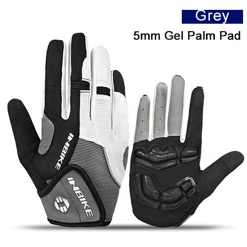 Full Finger Touch Screen Cycling MTB Bike Bicycle Gloves Sport Padded Outdoor Sess Accessories - JustgreenBox