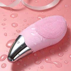 Electric Silicone Waterproof Blackhead Remover Facial Pore Deep Cleansing Skincare Massager