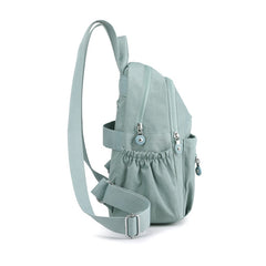 Women Waterproof Nylon Backpack Fashion Female Shoulder Bag Youth Vitality Style Multi-functional Travel School