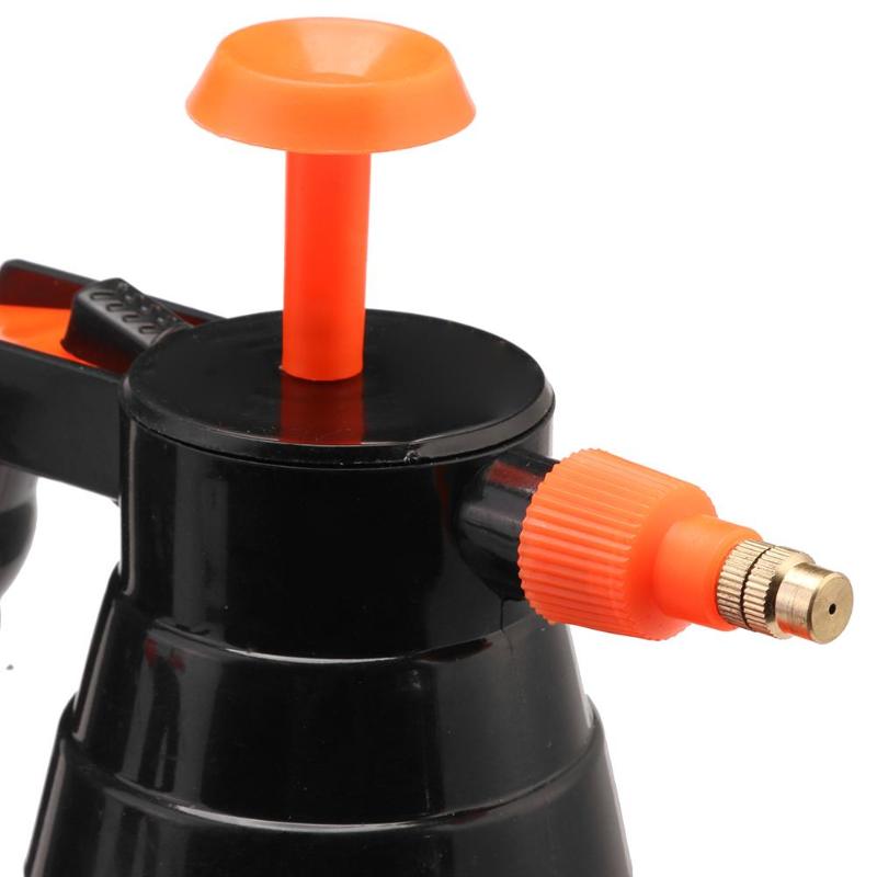 Garden Pressure Trigger Sprayer Bottle Adjustable Copper Nozzle Head Manual Air Compression Pump Spray Tool - JustgreenBox