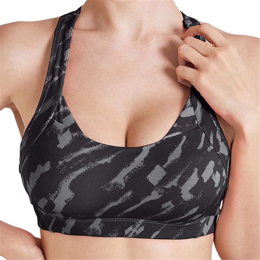Cross Strap Back Women Sports Professional Quick Dry Padded Shockproof Gym Fitness Running Yoga Brassiere Tops - JustgreenBox