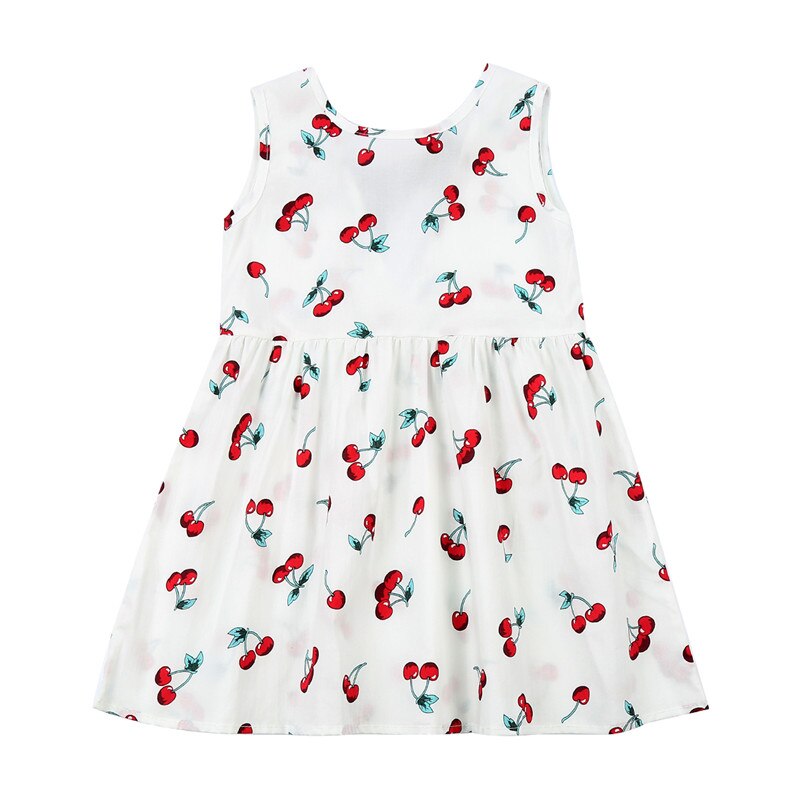 Girl Dress Kids Sleeveless Plaid Dress Soft Cotton Summer Princess Dresses - JustgreenBox