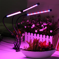 Full Spectrum LED Grow Light DC5V 3W 9W 18W 27W Clip-on USB Powered Phyto Lamp Desktop Plant Growth Lighting for Indoor Flowers - JustgreenBox
