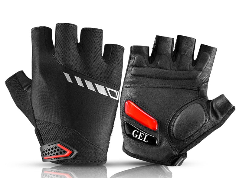 Cycling Gloves MTB Road Mountain Bike Half Finger Men Summer Bicycle Gym Fitness Non Slip Sports - JustgreenBox