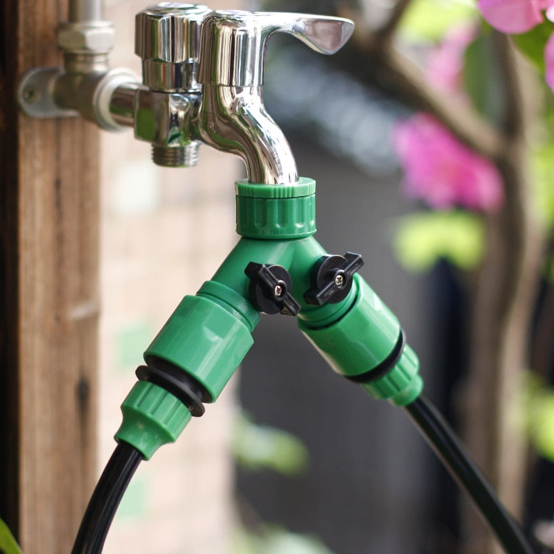 Automatic Micro Drip Irrigation System Garden Spray Self Watering Kits with Adjustable Dripper - JustgreenBox