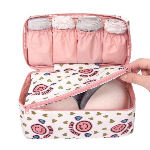 Travel Underwear Organizer Bag Cosmetic Daily Toiletries Storage Bag Women's High Quality Wash Case Bag