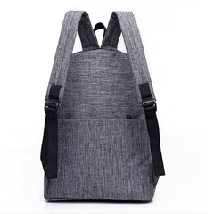 Women Men Male Canvas black Backpack College Student School Bags for Teenagers Mochila Casual Rucksack Travel Daypack