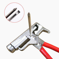 Stainless Steel Repair Multifunctional Hammer Screwdriver Wrench Hand For Car BikeTable Chair Maintenance All-In-One Tools - JustgreenBox