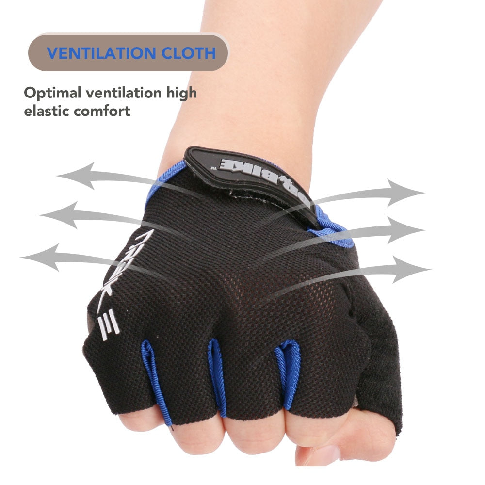 Half Finger Cycling Gloves with Absorbing Sweat Design for Men and Women Riding Outdoor Sports Accessories - JustgreenBox
