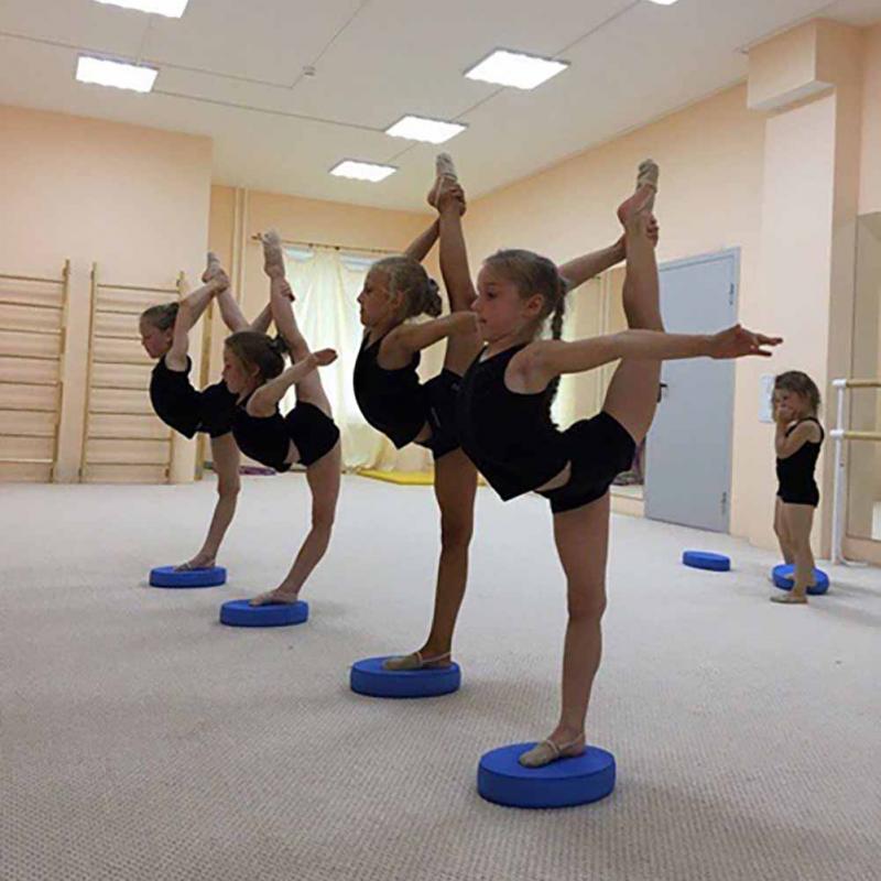 Durable Yoga Cushion Foam Board Balance Pad Gym Fitness Mat Women Workout Exercise (Blue) - JustgreenBox