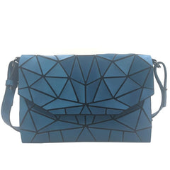 New Geometric Evening Bag Women Chain Shoulder Bags Girls Folding Handbags And Purse Luminous Casual Clutch Messenger Bag