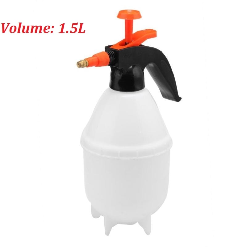 Garden Pressure Trigger Sprayer Bottle Adjustable Copper Nozzle Head Manual Air Compression Pump Spray Tool - JustgreenBox