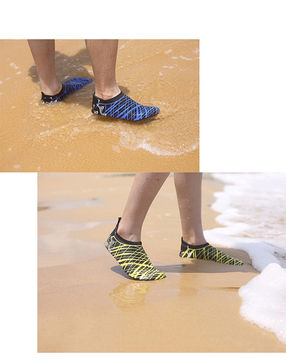 Outdoor Wading Beach Shoes Swimming Surf Sea Slippers Quick-Dry Aqua-Soft Foldable