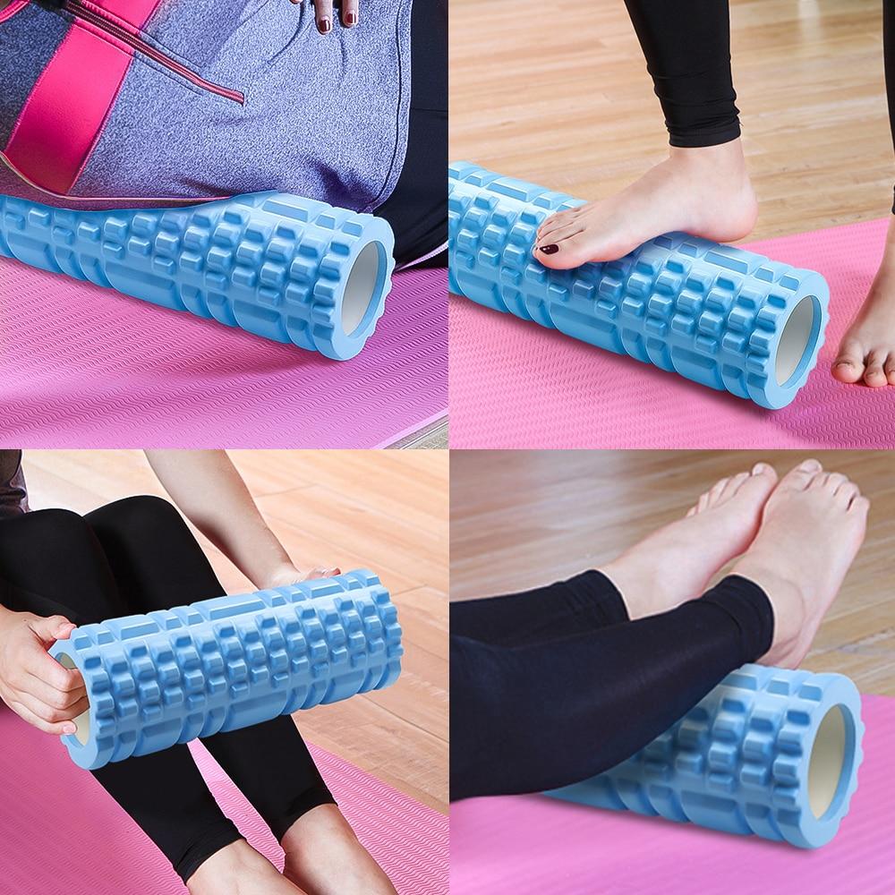 Pilates Yoga Foam Roller for Back Massage Exercises Physical Therapy Home Gym