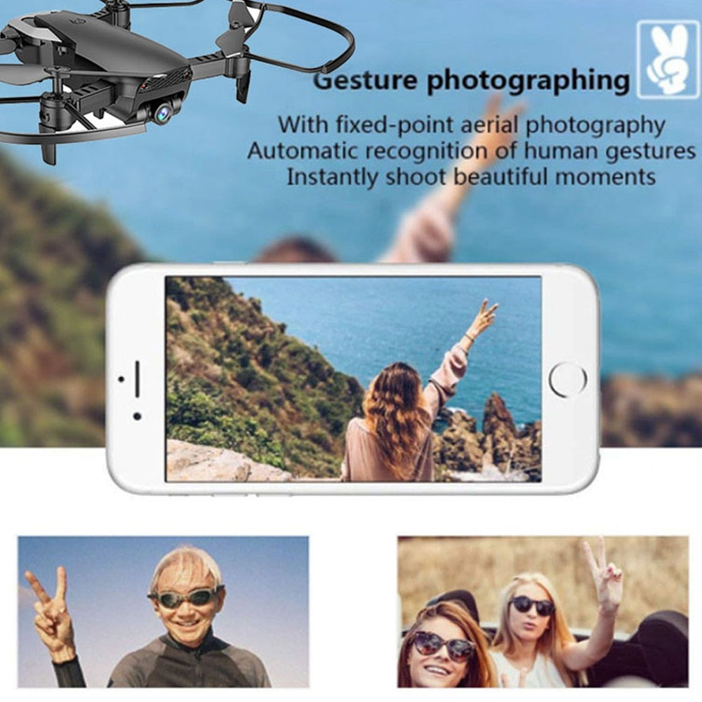4K Camera Optical Flow Selfie Foldable RC Drone - JustgreenBox