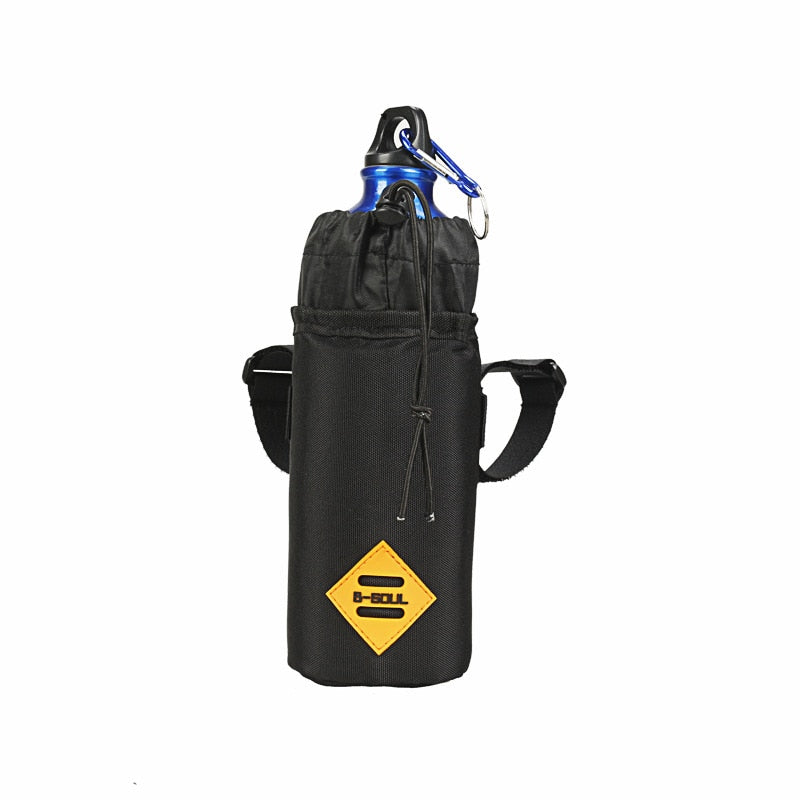 Bike Handlebar Touring Commuting Insulated Pouch for Food Snack Storage Water Bottle Packing