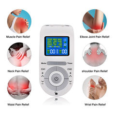 Electrode Pads For Pain Relief Pulse Massage EMS Muscle Stimulation Tens Electroestimulador - JustgreenBox