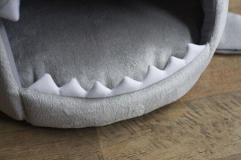 Shark Pet House Bed For Dogs Cats Small Animals Products