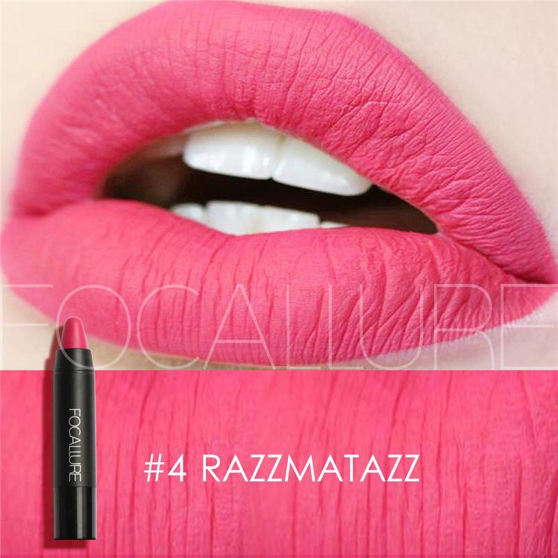 Easy To Wear Colors Matte Batom Makeup Waterproof Cosmetic Lipsticks