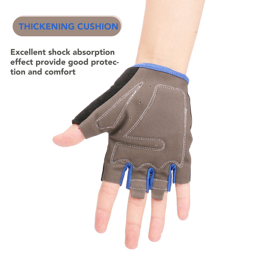 Half Finger Cycling Gloves with Absorbing Sweat Design for Men and Women Riding Outdoor Sports Accessories - JustgreenBox