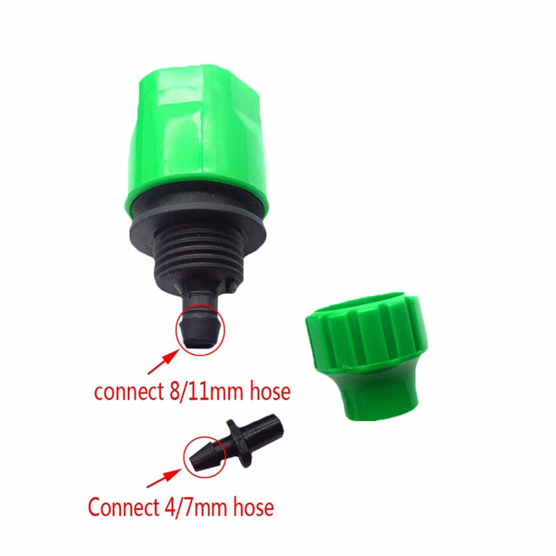 Garden Water Quick Coupling 1/4 Inch Hose Connectors Pipe Homebrew Watering Tubing Fitting - JustgreenBox