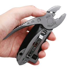 Pocket Knife Screwdriver Set Kit Adjustable Wrench Jaw Spanner Repair Survival Hand Multi Tools Mini - JustgreenBox