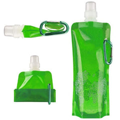 Foldable Water Bottle Bags 480ML Environmental Protection Collapsible Portable Outdoor Sports For Hiking Camping - JustgreenBox
