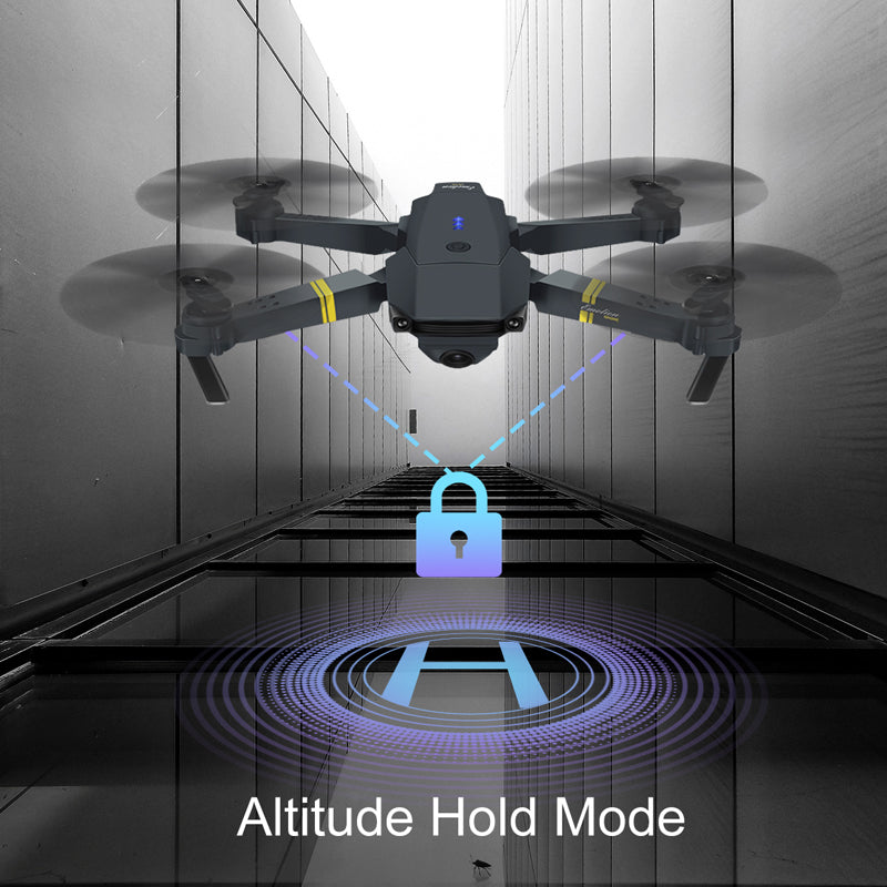 WIFI FPV With Wide Angle HD Camera High Hold Mode Foldable Arm RC Quadcopter Drone - JustgreenBox