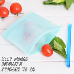 Reusable Silicone Food Bag - JustgreenBox