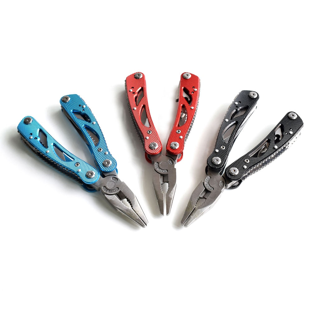 Outdoor Pliers Repair Pocket Knife Fold Screwdriver Set Hand Multi-Tool Mini Folding Portable Fishing - JustgreenBox