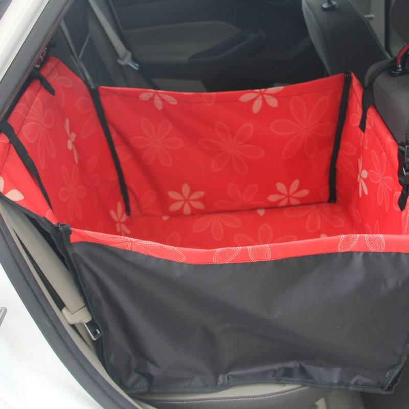 Pet Car Seat Cover Carrying for Dogs Cats Mat Blanket Rear Back Hammock